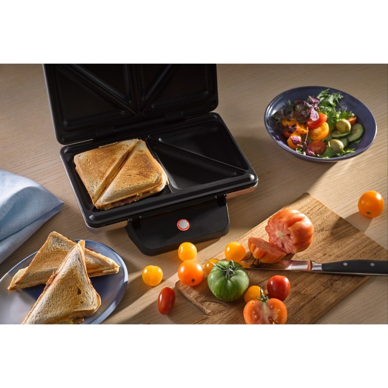 WMF 0415150011 sandwich maker 800 W Black, Silver WMF 0415150011 sandwich maker 800 W Black, Silver