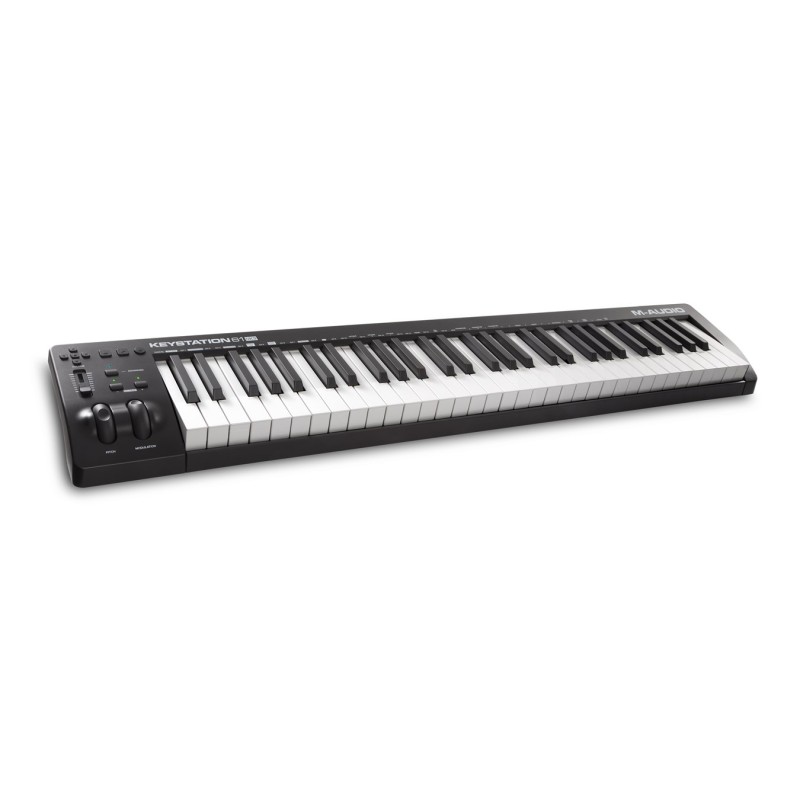 M-AUDIO Keystation 61 MK3 MIDI keyboard 61 keys USB Black, White M-AUDIO Keystation 61 MK3 MIDI keyboard 61 keys USB Black, White
