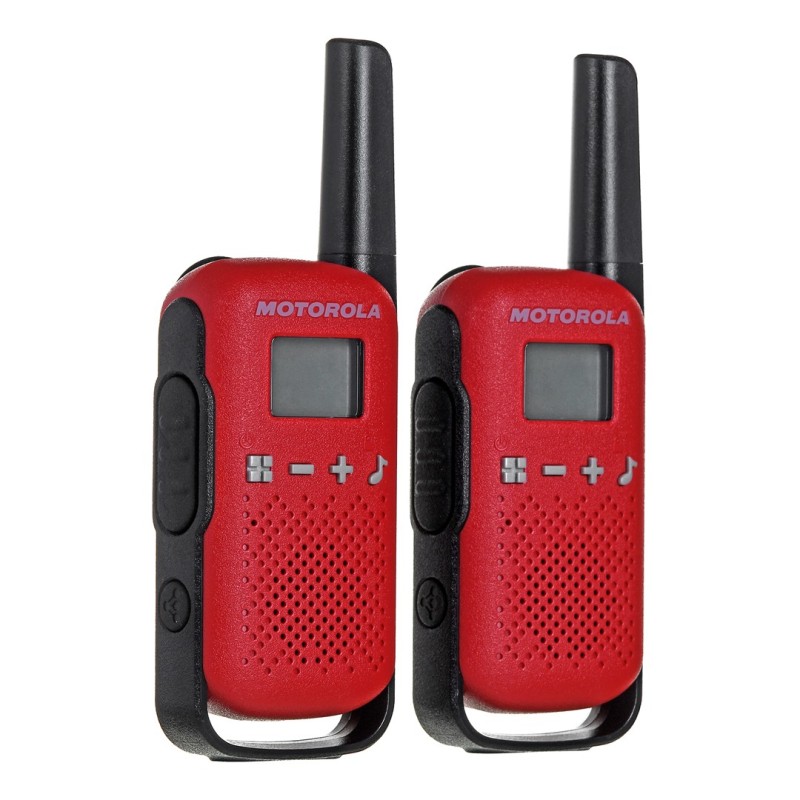 Motorola TALKABOUT T42 two-way radio 16 channels Black,Red Motorola TALKABOUT T42 two-way radio 16 channels Black,Red