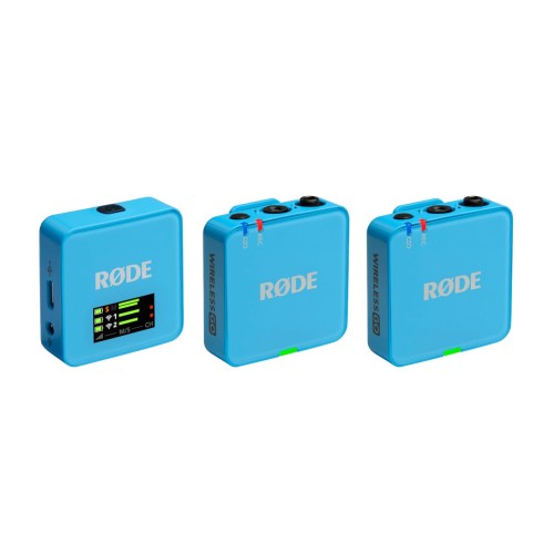 RØDE Wireless GO III Blue - wireless microphone system (blue) RØDE Wireless GO III Blue - wireless microphone system (blue)