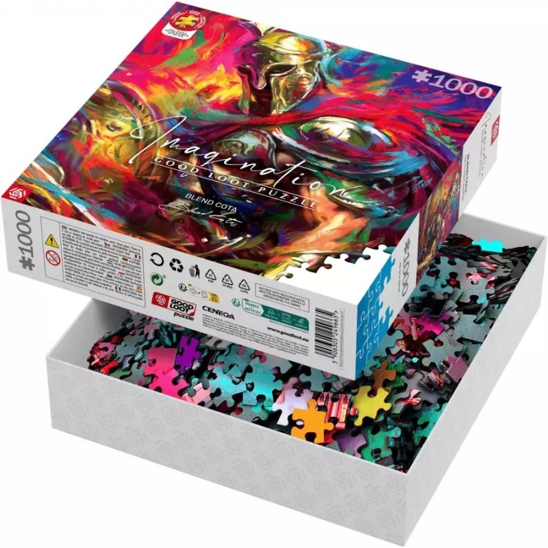 Puzzle Good Loot Imagination - Blend Cota: The Illyrian Warrior 1000 pc(s) Puzzle Good Loot Imagination - Blend Cota: The Illyrian Warrior 1000 pc(s)