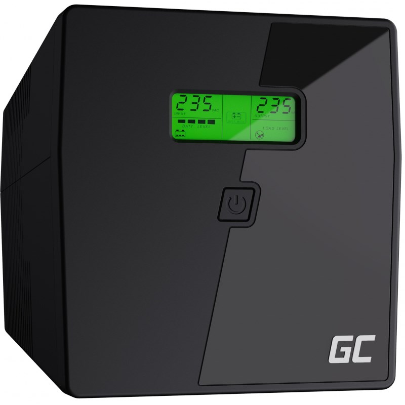 Green Cell UPS08 uninterruptible power supply (UPS) Line-Interactive 1000 VA 700 W 4 AC outlet(s) Green Cell UPS08 uninterruptible power supply (UPS) Line-Interactive 1000 VA 700 W 4 AC outlet(s)