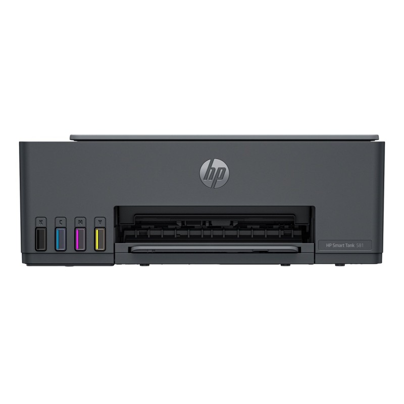 HP Smart Tank 581 All-in-One Printer, Home and home office, Print, copy, scan, Wireless; High-volume printer tank; Print from phone or tablet; Scan to PDF HP Smart Tank 581 All-in-One Printer, Home and home office, Print, copy, scan, Wireless; High-volume printer tank; Print from phone or tablet; Scan to PDF