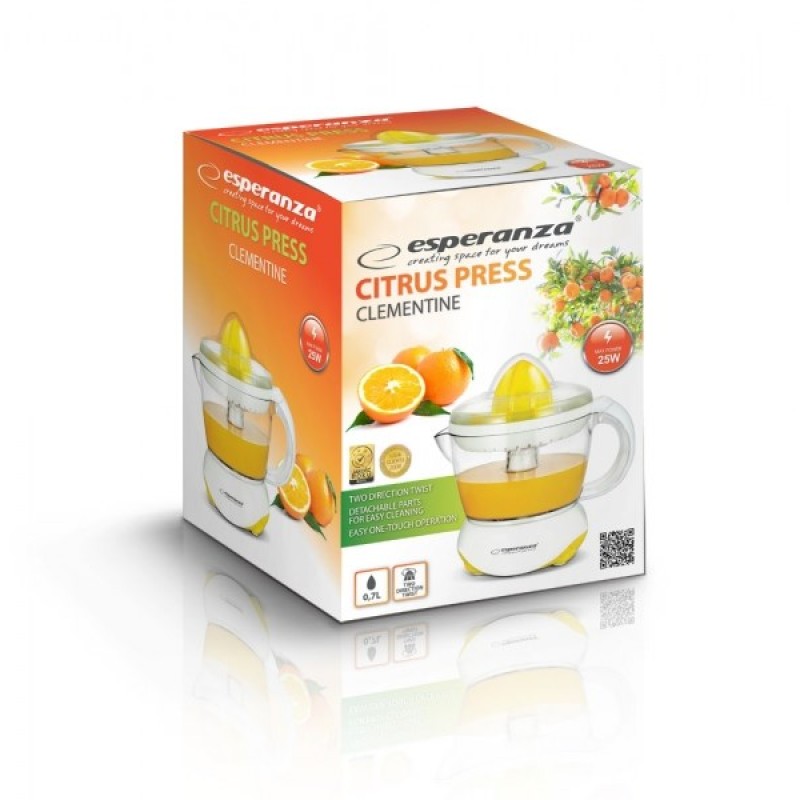 Esperanza EKJ001Y electric citrus press Esperanza EKJ001Y electric citrus press