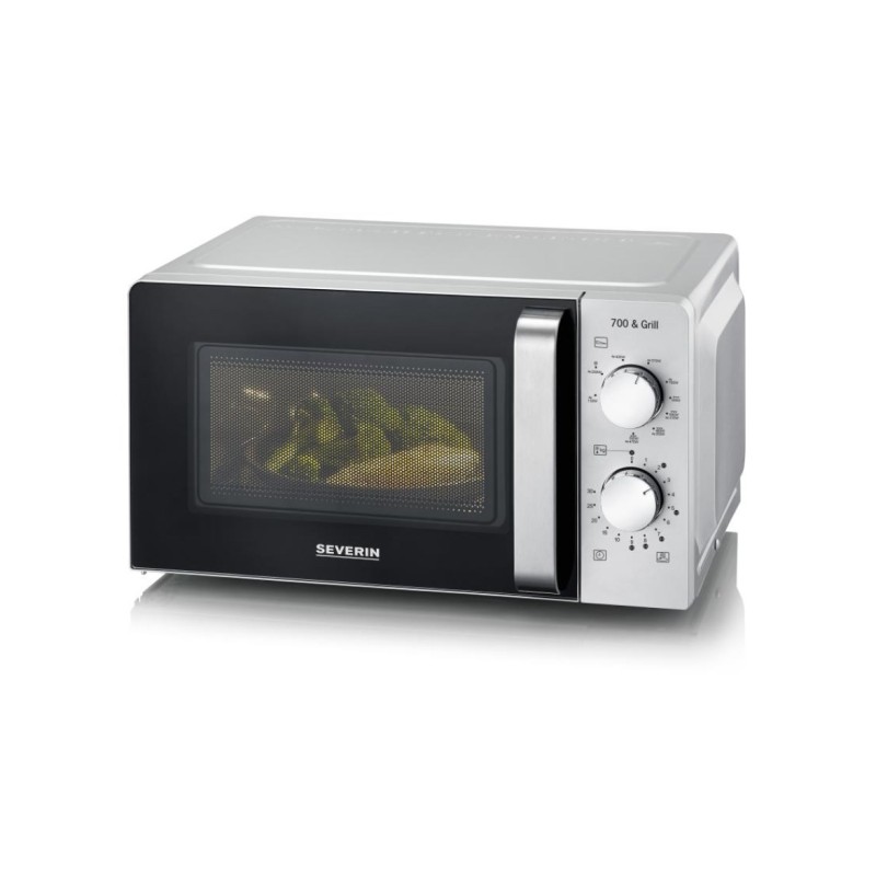Severin MW 7780 microwave Black, Silver Grill microwave Countertop 17 L 700 W Severin MW 7780 microwave Black, Silver Grill microwave Countertop 17 L 700 W