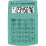 Vector KAV VC-210 GN pocket calculator, 8 digits, 64x98.5 mm, light green