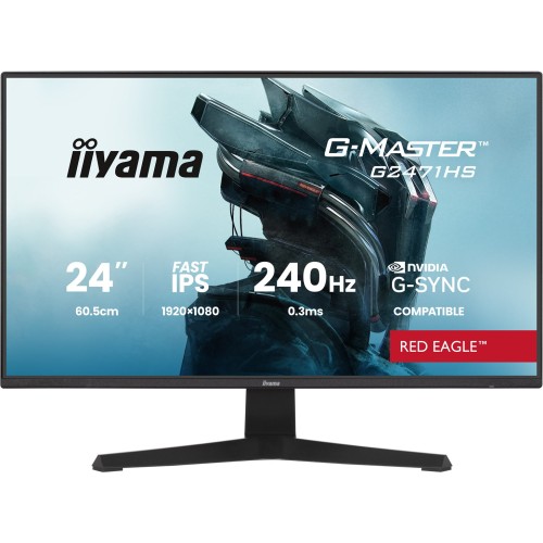 iiyama G-MASTER G2471HS-B1 computer monitor 60.5 cm (23.8