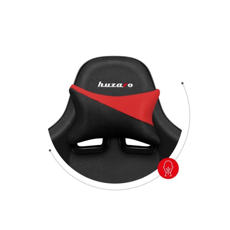 Huzaro Force 6.2 PC gaming chair Bucket (cradle) seat Black, Red Huzaro Force 6.2 PC gaming chair Bucket (cradle) seat Black, Red