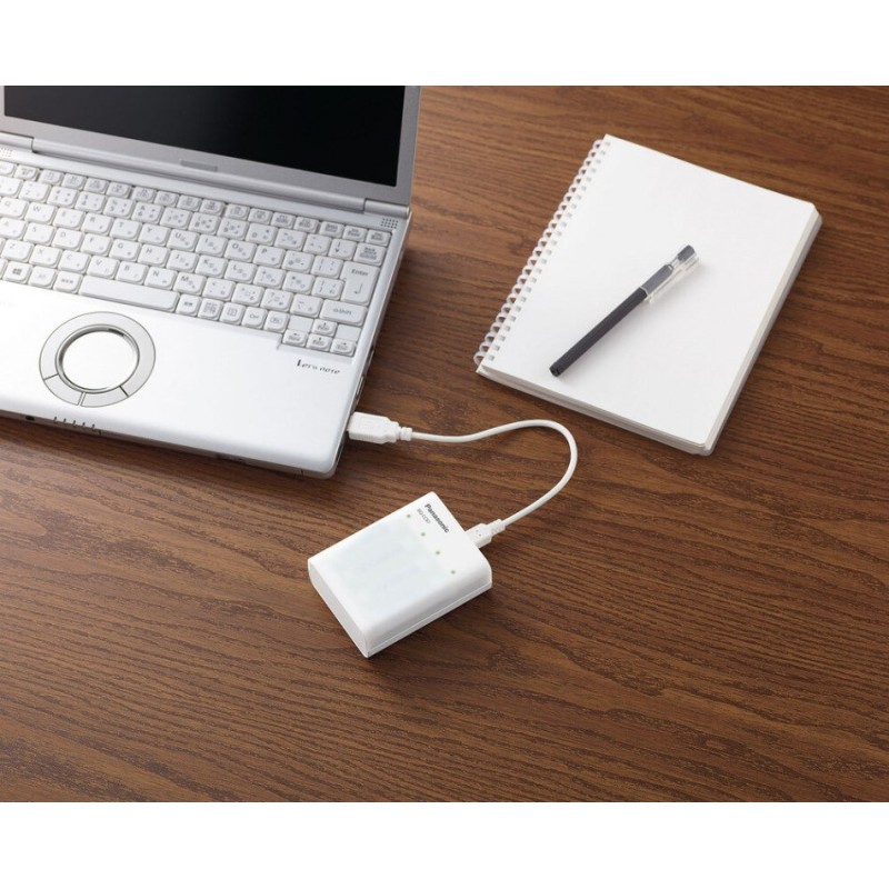 ŁADOWARKA PANASONIC BASIC + 4x AA ENELOOP 2000 mAh ŁADOWARKA PANASONIC BASIC + 4x AA ENELOOP 2000 mAh