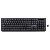 Activejet K-3911W Keyboard wireless black with 1x 1.5V AAA battery