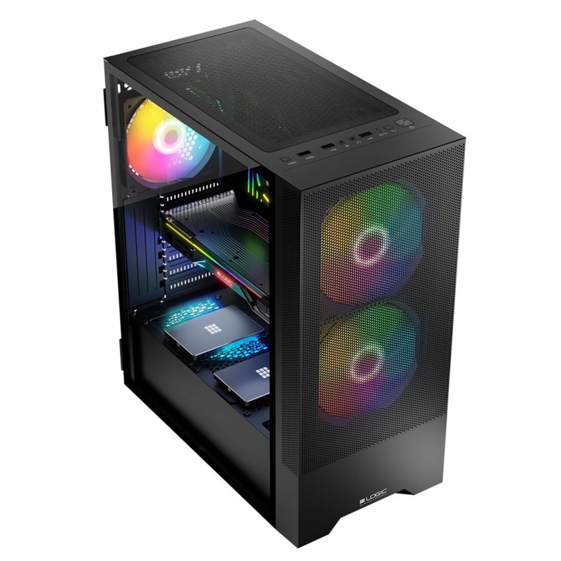 Logic ARYA ARGB MINIDI USB 3.0 Case Black Logic ARYA ARGB MINIDI USB 3.0 Case Black