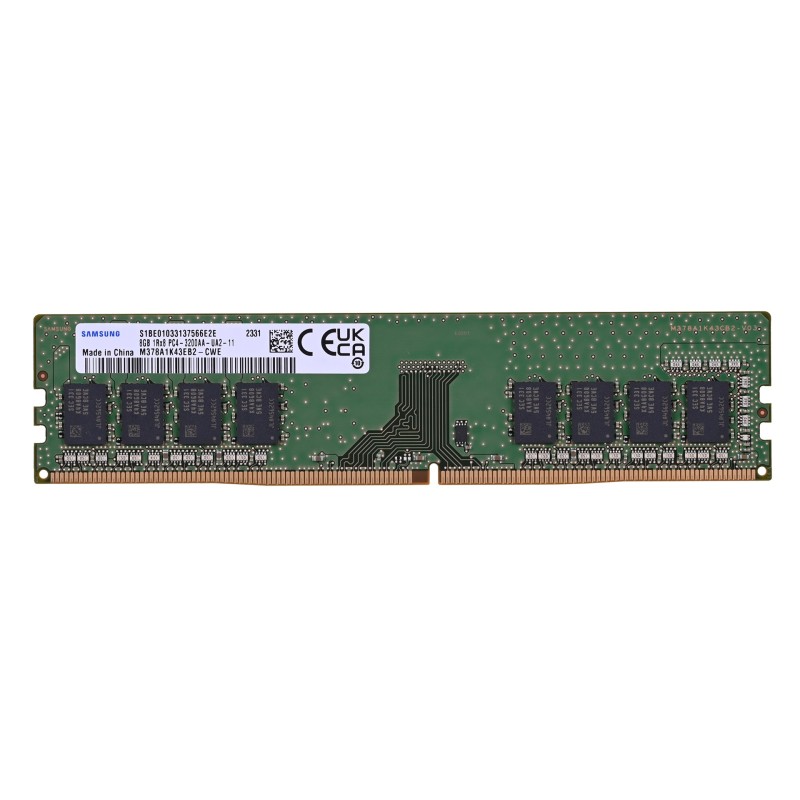 Samsung UDIMM 8GB DDR4 3200MHz M378A1K43EB2-CWE