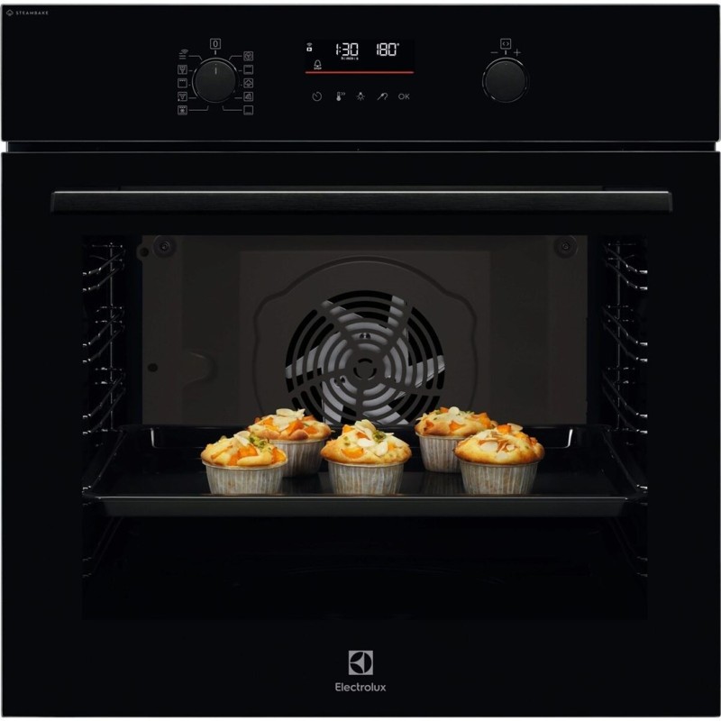 Electrolux EOD6F77WZ SteamBake 600 Catalysis Steam oven Black Electrolux EOD6F77WZ SteamBake 600 Catalysis Steam oven Black