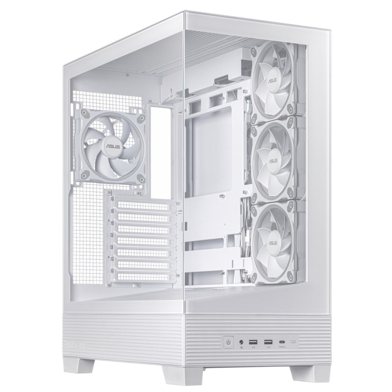ASUS A31 Plus TG ARGB WHITE Midi Tower ASUS A31 Plus TG ARGB WHITE Midi Tower