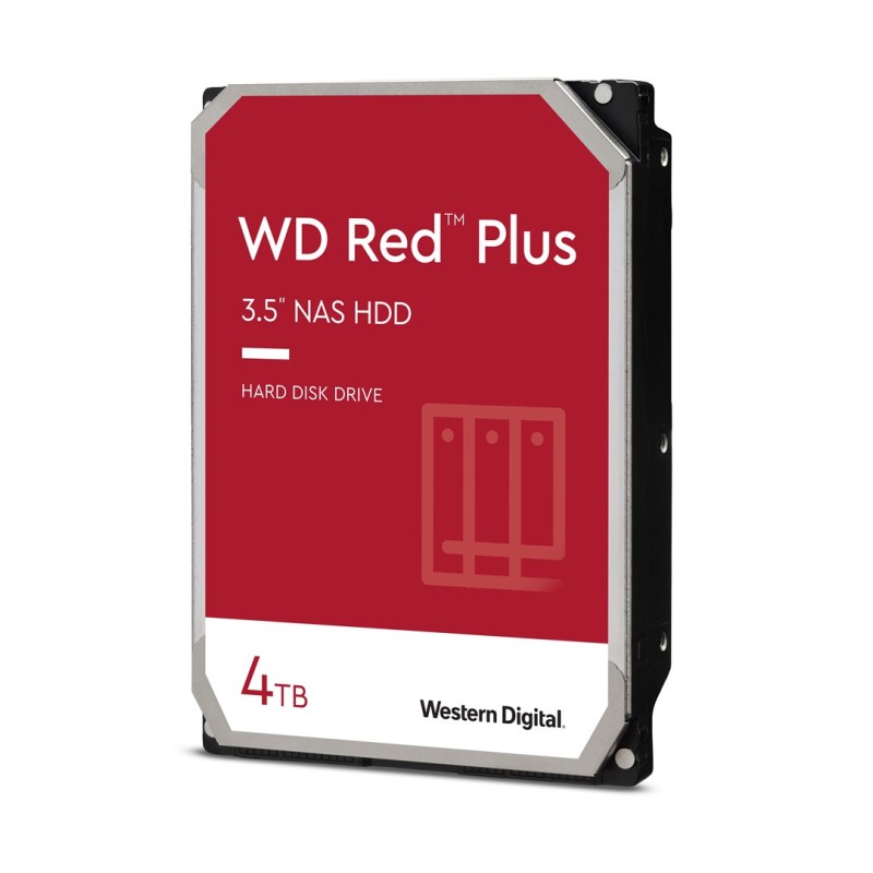 Western Digital Red Plus WD40EFPX internal hard drive 3.5 Western Digital Red Plus WD40EFPX internal hard drive 3.5