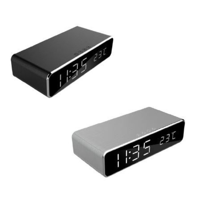 Gembird DAC-WPC-01 alarm clock Digital alarm clock Black Gembird DAC-WPC-01 alarm clock Digital alarm clock Black