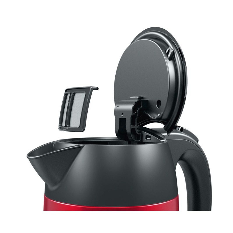 Bosch TWK3P424 electric kettle 1.7 L 2400 W Grey, Red Bosch TWK3P424 electric kettle 1.7 L 2400 W Grey, Red