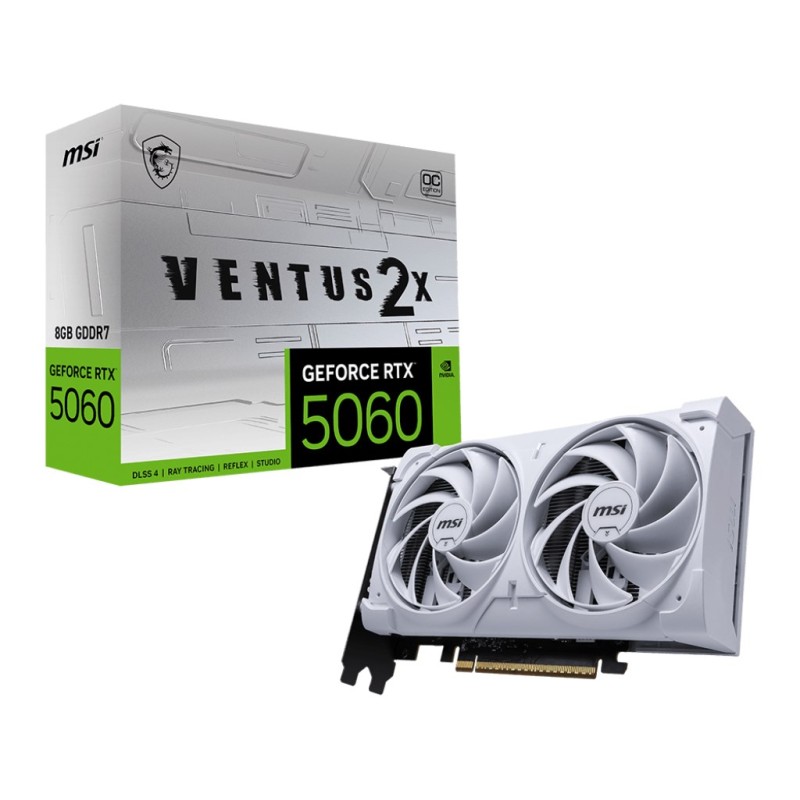 Karta graf. MSI RTX 5060 8G VENTUS 2X OC Karta graf. MSI RTX 5060 8G VENTUS 2X OC