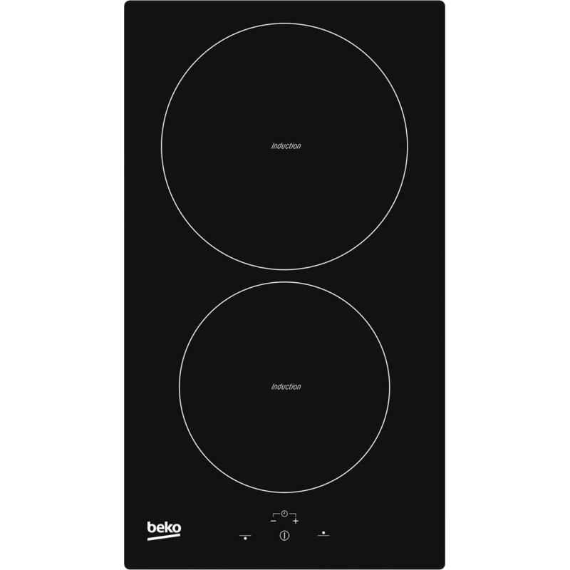 Beko HDMI 32400 DT Black Built-in Zone induction hob 2 zone(s)