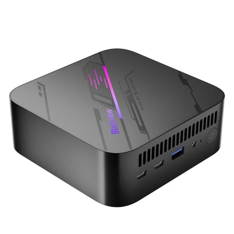 Blackview Mini PC MP100 Ryzen 7-5825U 16 GB DDR4 1 TB SSD Windows 11 Pro Black Blackview Mini PC MP100 Ryzen 7-5825U 16 GB DDR4 1 TB SSD Windows 11 Pro Black