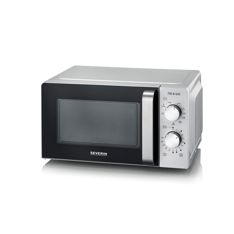 Severin MW 7780 microwave Black, Silver Grill microwave Countertop 17 L 700 W Severin MW 7780 microwave Black, Silver Grill microwave Countertop 17 L 700 W