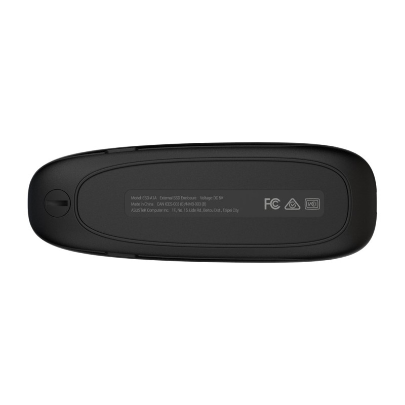 ASUS COBBLE Black (ESD-A1A/BLK) SSD enclosure M.2 ASUS COBBLE Black (ESD-A1A/BLK) SSD enclosure M.2
