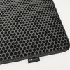 DIAMENTIQ Black rectangle box mat - cat litter tray mat - 45 x 60 cm DIAMENTIQ Black rectangle box mat - cat litter tray mat - 45 x 60 cm