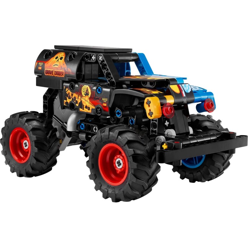 LEGO TECHNIC 42219 Monster Jam Grave Digger Fire and Ice