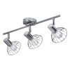 Activejet GIZEL triple ceiling wall light strip chrome E14 wall lamp for living room Activejet GIZEL triple ceiling wall light strip chrome E14 wall lamp for living room