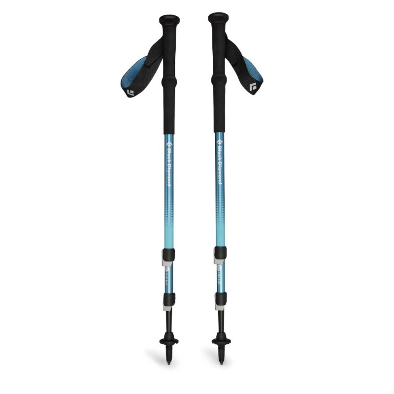 Trekking poles Black Diamond Trail Back creek blue Trekking poles Black Diamond Trail Back creek blue