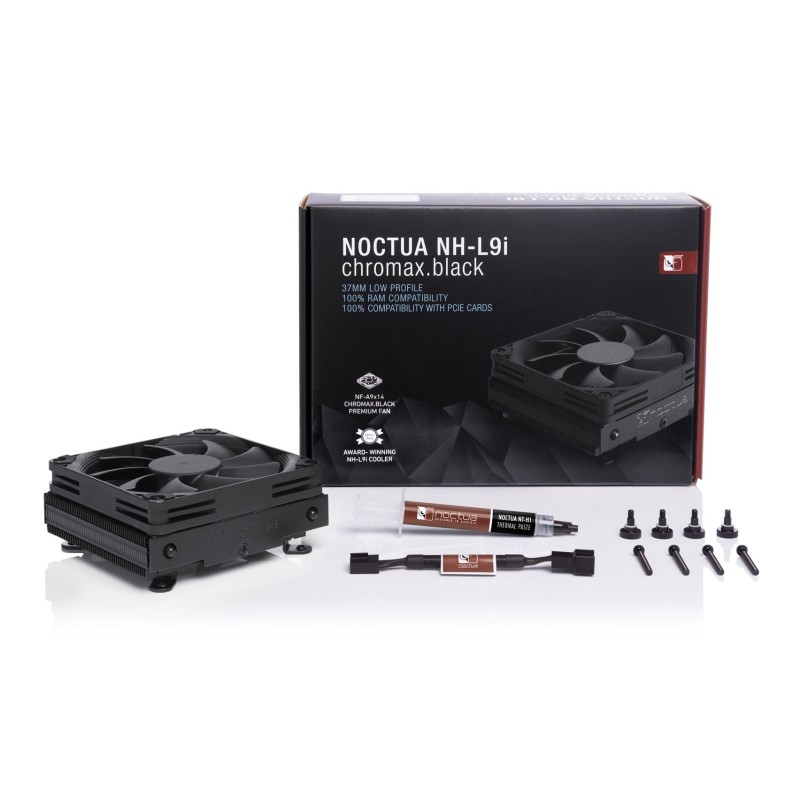 Noctua NH-L9i chromax.black Processor Cooler 9.2 cm Noctua NH-L9i chromax.black Processor Cooler 9.2 cm