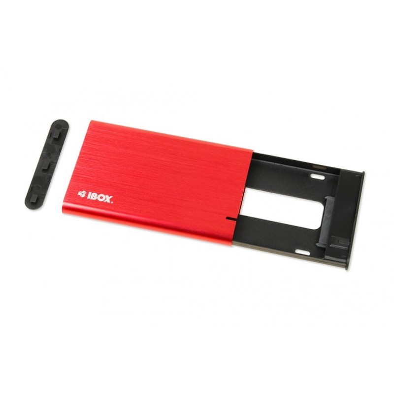 iBox HD-05 HDD/SSD enclosure Red 2.5 iBox HD-05 HDD/SSD enclosure Red 2.5