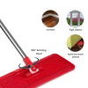 Flat Mop + Bucket + Telescopic Pole + 2 x Microfibre Pad 5.7L Floor Cleaning XXL Set Rotating Head