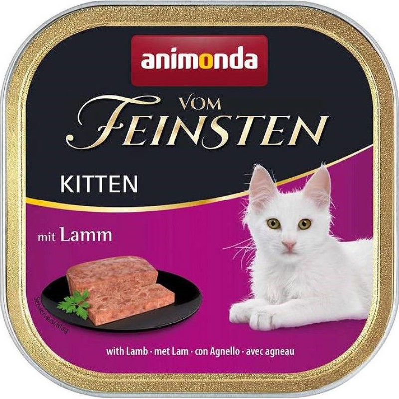 ANIMONDA Vom Feinsten Kitten Lamb - wet cat food - 100g