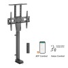 Maclean MC-866T Smart Motorized Electric TV Lift TUYA Mobile App Floor Mount Bracket Alexa Google Home 37''-80'' 60kg Cabinet VESA (EU plug)