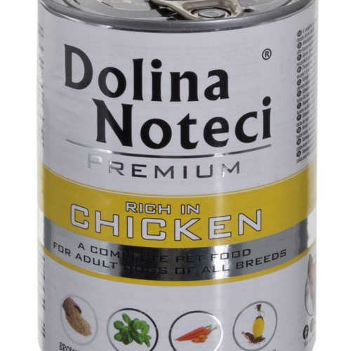 DOLINA NOTECI Premium Rich in chicken - Wet dog food - 400 g DOLINA NOTECI Premium Rich in chicken - Wet dog food - 400 g
