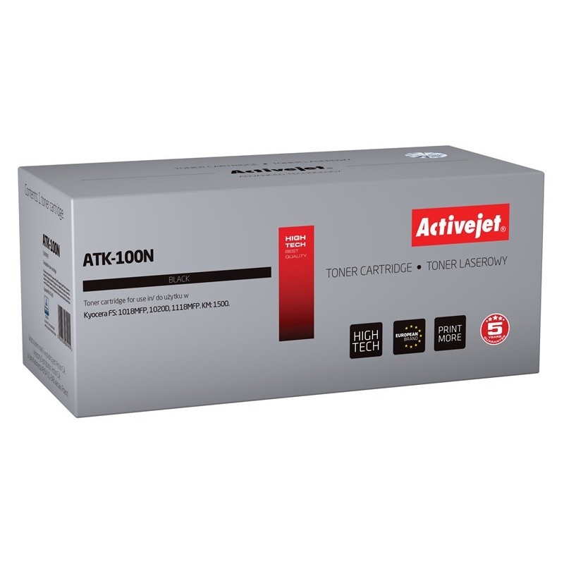 Activejet ATK-100N Toner (replacement for Kyocera TK-100/TK-18; Supreme; 7800 pages; black)