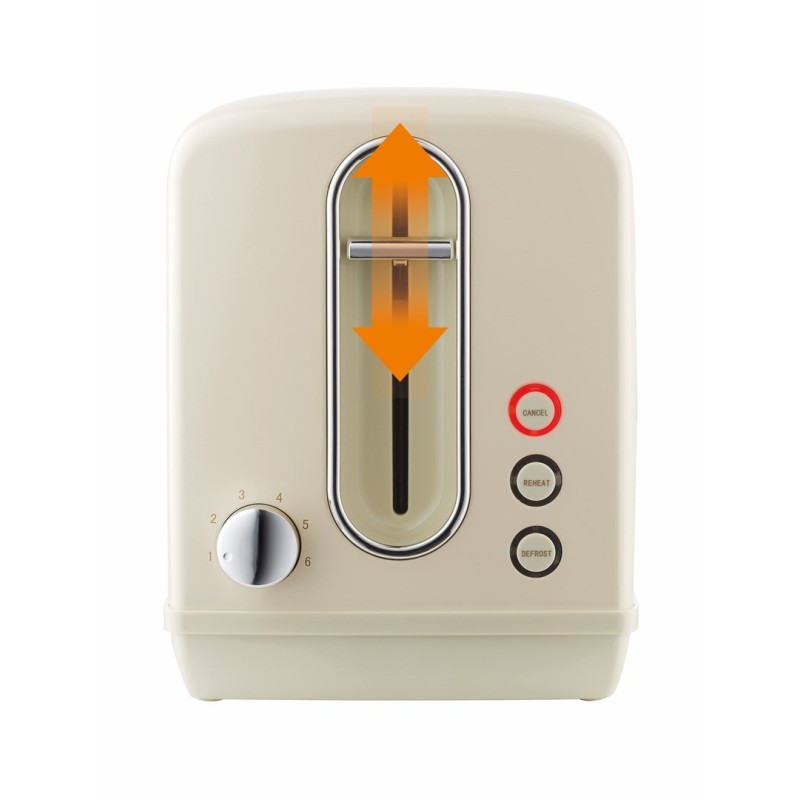 Gorenje T1100CLI 6 2 slice(s) 1100 W Champagne