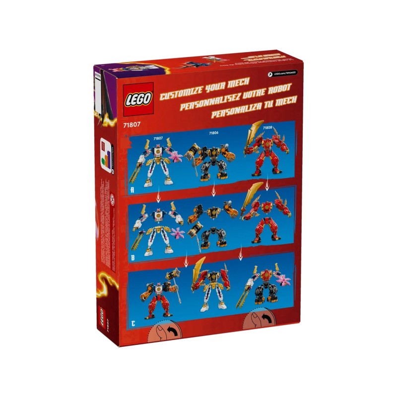 LEGO NINJAGO 71807 SORA'S ELEMENTAL TECH MECH LEGO NINJAGO 71807 SORA'S ELEMENTAL TECH MECH