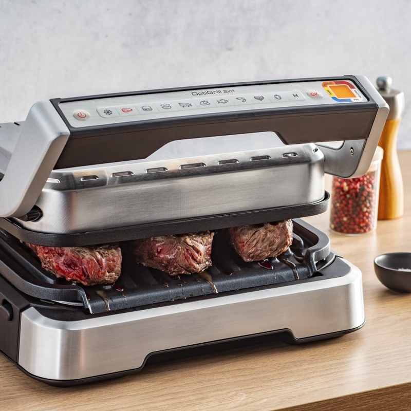 Tefal OptiGrill 2in1 GC773D contact grill Tefal OptiGrill 2in1 GC773D contact grill