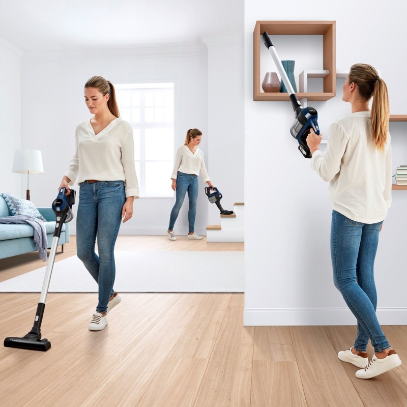Bosch Serie 6 BBS611PCK stick vacuum/electric broom 2-in-1 stick vacuum Battery Dry Hygiene Filter Bagless Blue 2.5 Ah Bosch Serie 6 BBS611PCK stick vacuum/electric broom 2-in-1 stick vacuum Battery Dry Hygiene Filter Bagless Blue 2.5 Ah
