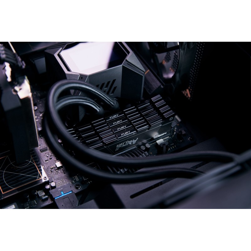 Kingston Technology FURY 16GB 3600MT/s DDR4 CL16 DIMM (Kit of 2) Renegade Black Kingston Technology FURY 16GB 3600MT/s DDR4 CL16 DIMM (Kit of 2) Renegade Black