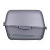 DIAMENTIQ BAYA anthracite -  cat litter box - 55,5 x 40 x 38,7 cm
