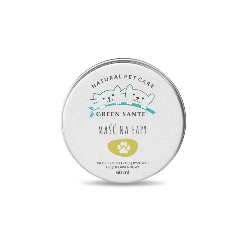 JM SANTE GREEN SANTE NATURALNA MAŚĆ NA ŁAPY 60 ml JM SANTE GREEN SANTE NATURALNA MAŚĆ NA ŁAPY 60 ml