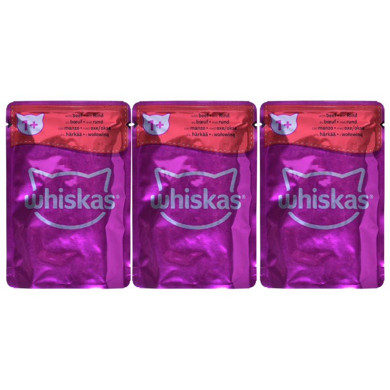 WHISKAS Classic Meals in Sauce - wet cat food - 12x85g WHISKAS Classic Meals in Sauce - wet cat food - 12x85g