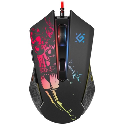 Gaming, optic, wired mouse  DEFENDER GM-933 SIN'SISTER 7200dpi 6P RGB Gaming, optic, wired mouse  DEFENDER GM-933 SIN'SISTER 7200dpi 6P RGB