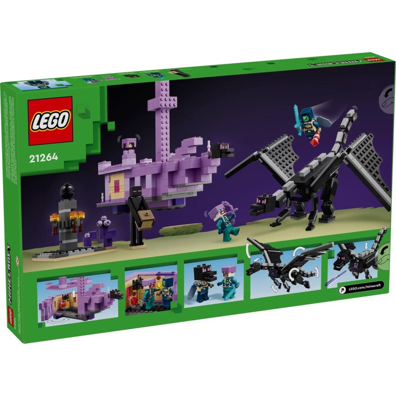 LEGO MINECRAFT 21264 The Ender Dragon and End Ship LEGO MINECRAFT 21264 The Ender Dragon and End Ship