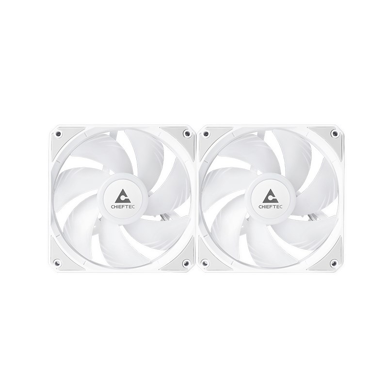 Chieftec ICEBERG 240-RGB-W Computer case All-in-one liquid cooler 12 cm White