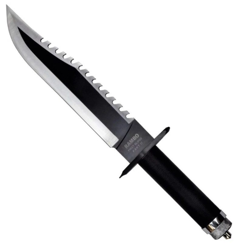 Nóż Mil-Tec German Combat Knife Black 2000 stal 440 Nóż Mil-Tec German Combat Knife Black 2000 stal 440