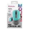 MOUSE DEFENDER FEAM MM-296 RF SILENT MINT MOUSE DEFENDER FEAM MM-296 RF SILENT MINT